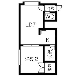 太平駅 徒歩12分 3階の物件間取画像